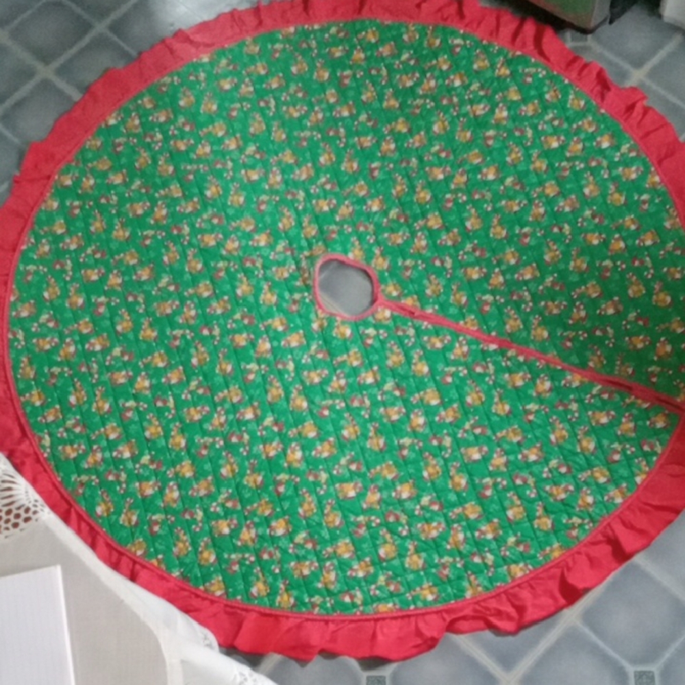 Rare Garfield Christmas Tree Skirt